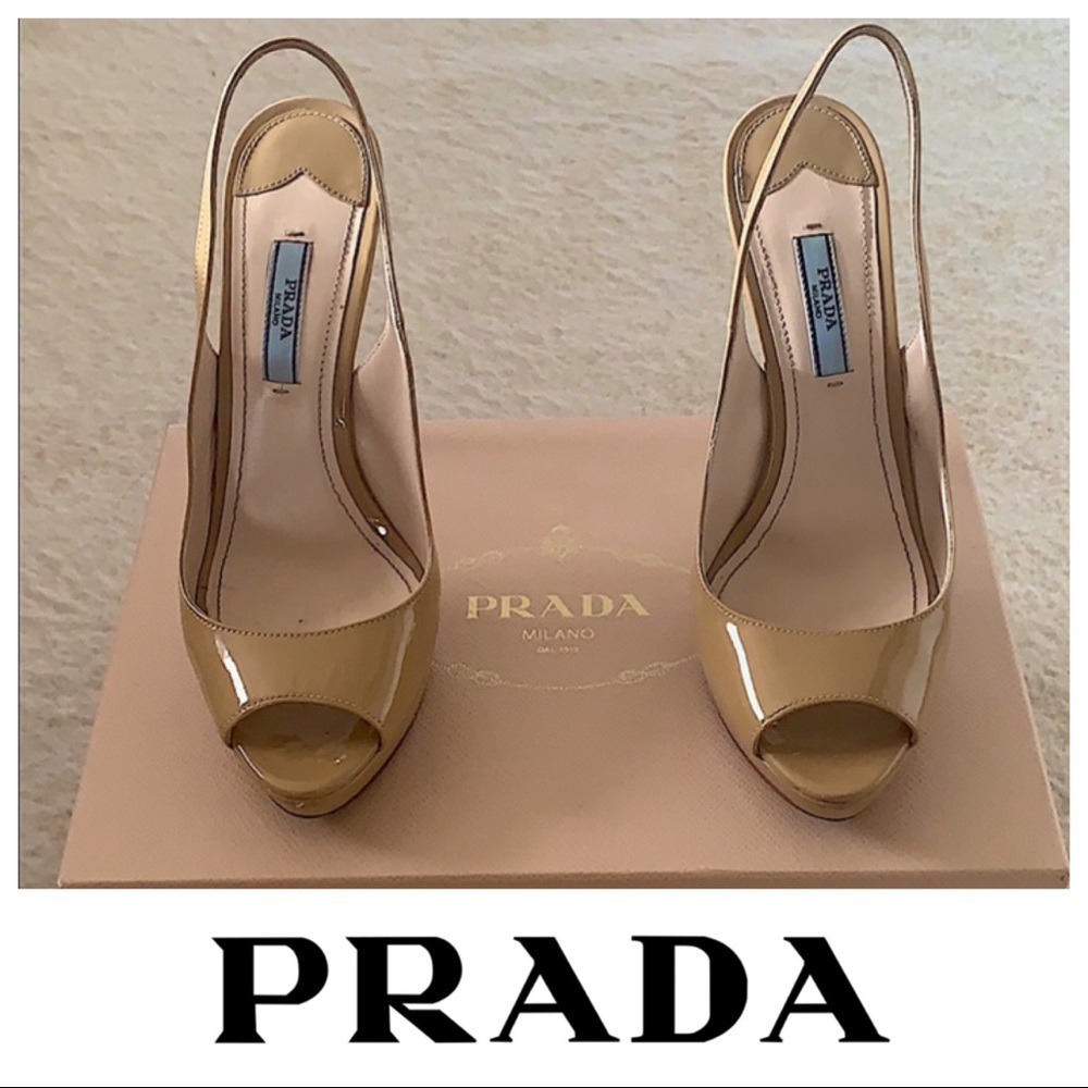 PRADA Patent Leather Heels